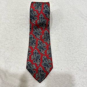 Christian Dior Paisley Pattern Silk Tie